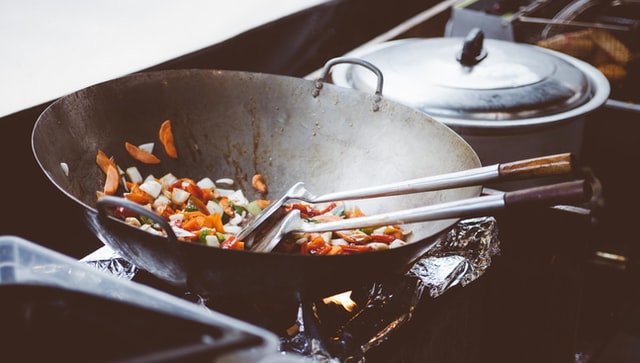 Fried vegetables