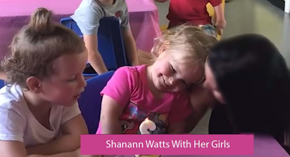 Shanann Watts with her-girls