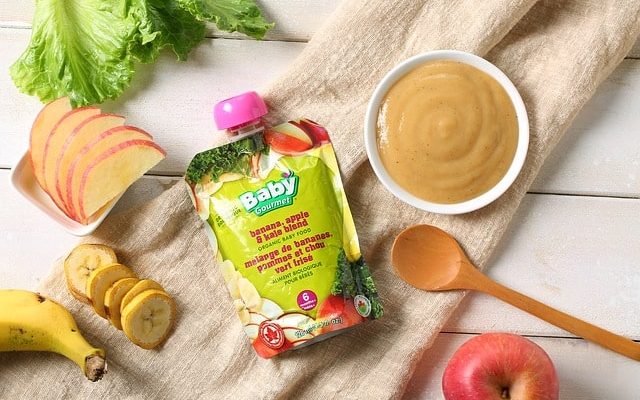 Baby food packaging