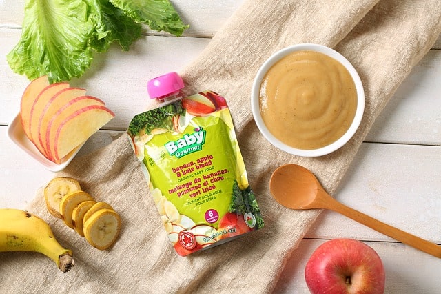 Baby food packaging
