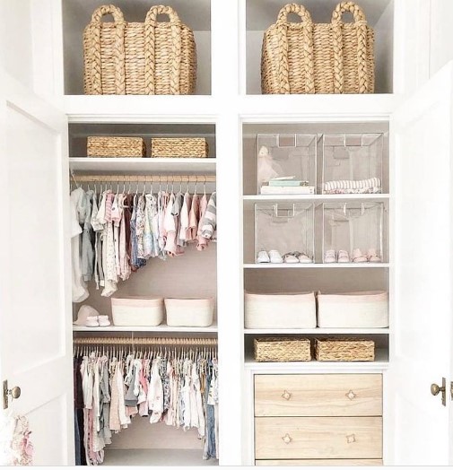 Fantastic Nursery Closet Shelving Fantastic Nursery Closet Shelving