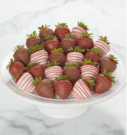 Love and Romance Dipped Strawberries