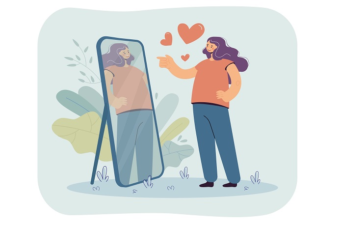Floor mirror