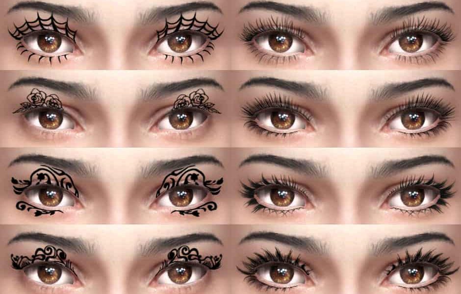 Sims4 Giuliettasims Mermaid Eyelashes