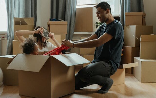 Packaging for moving