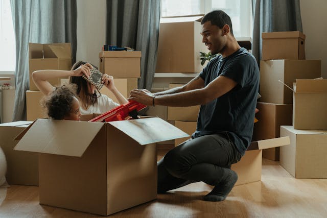 Packaging for moving